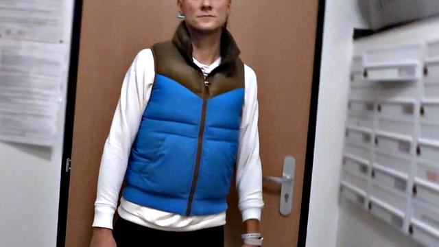 Straight Euro guy with small cock goes for money in POV