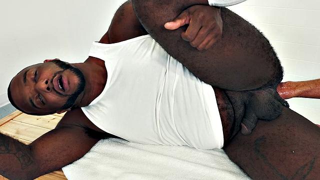 Fisting gay licks and fists Black BFs hairy asshole