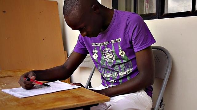 Straight African amateur solo