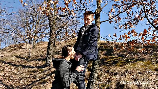 Jake Olsen and Johnny Polak