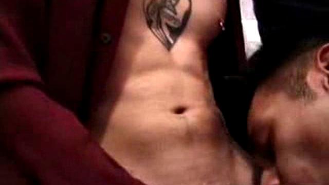 3 Guys Fuck In The Bathroom