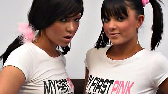 Natalia Forrest and Sasha Cane Taste Each Other's Juices!