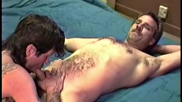 Mike is a carpet installer, who enlisted the help of his buddy to do some work in my office. Unfortunately, or fortunately, once things got heated up, the last thing they had on their mind was work.