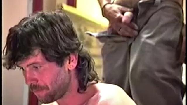 Mike is a carpet installer, who enlisted the help of his buddy to do some work in my office. Unfortunately, or fortunately, once things got heated up, the last thing they had on their mind was work.