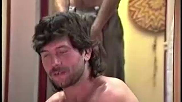 Mike is a carpet installer, who enlisted the help of his buddy to do some work in my office. Unfortunately, or fortunately, once things got heated up, the last thing they had on their mind was work.