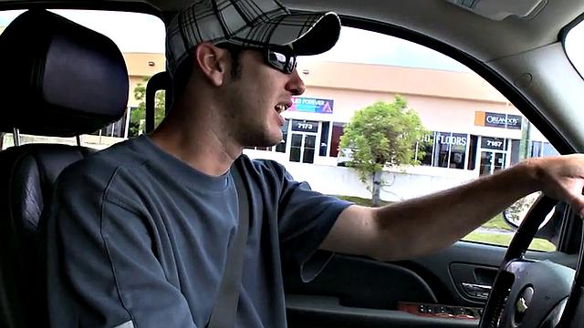 Amateur black thug fucked by white fellow