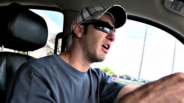 Amateur black thug fucked by white fellow