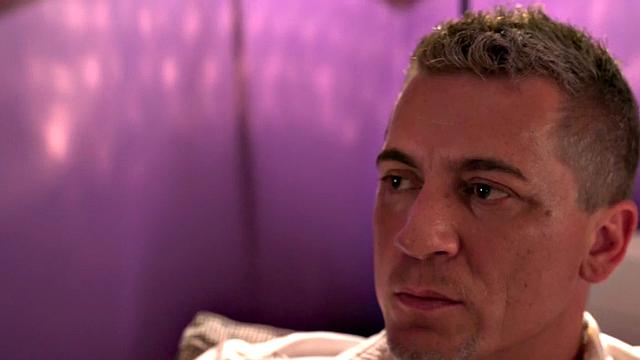 Lucky guy gets a bald pussy ride from a tattooed Asian hostel guest