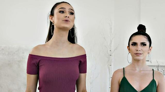 Slippery WAM massage ending in 3-way