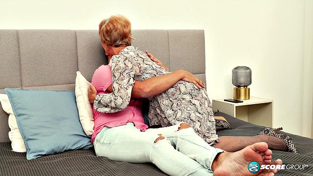 Young cock for a 71-year-old