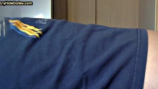 IR gloryhole amateur assfucked after sucking cock