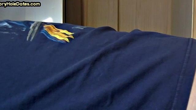 IR gloryhole amateur assfucked after sucking cock