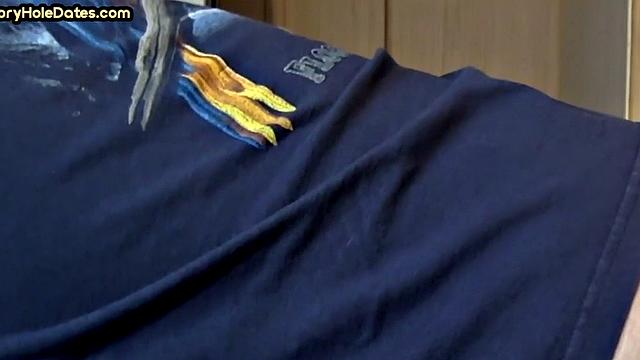 IR gloryhole amateur assfucked after sucking cock