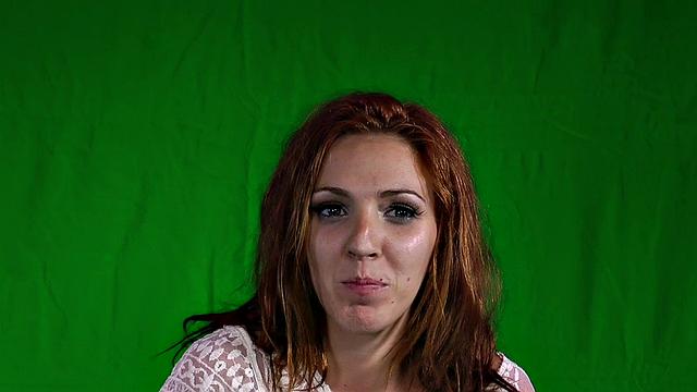 Redhead eurobabe spanked in public and fucked after