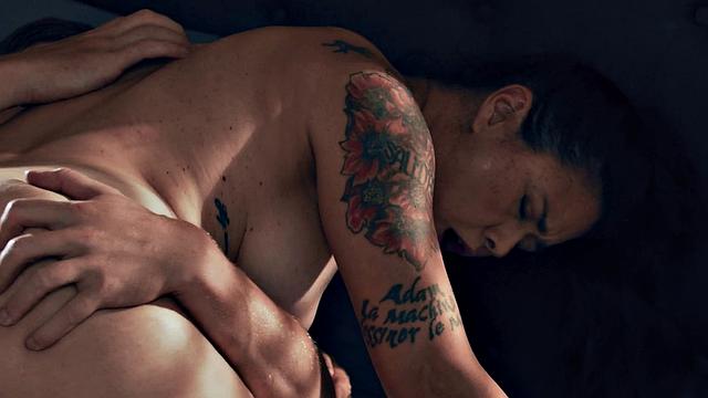 MOMMY'S BOY - Mourning MILF Dana Vespoli Begs Stepson To Fuck With Late Husband's Uniform