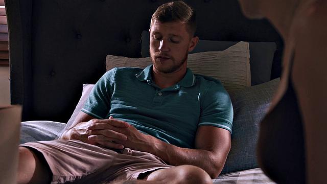 MOMMY'S BOY - Mourning MILF Dana Vespoli Begs Stepson To Fuck With Late Husband's Uniform