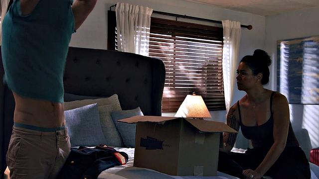 MOMMY'S BOY - Mourning MILF Dana Vespoli Begs Stepson To Fuck With Late Husband's Uniform