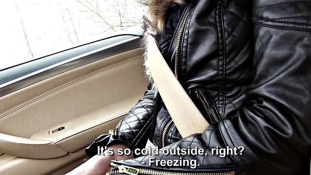 Czech Honey's Roadside Sex Tape: Pounded in the Car, Fucked Outdoors & Balded