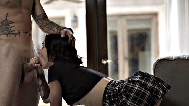 PURE TABOO Seduced Barista Stevie Moon Accepts Anal From Handsome But Rude Customer She Just Met