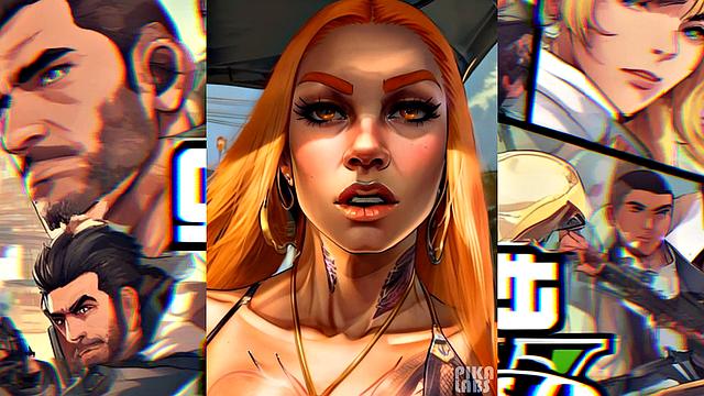 искусственные лос-санточки крутят жопами за юбилей gta5