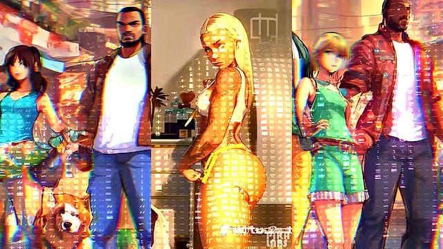 Ai generated big ass hotties from Los Santos - GTA5 10th anniversary