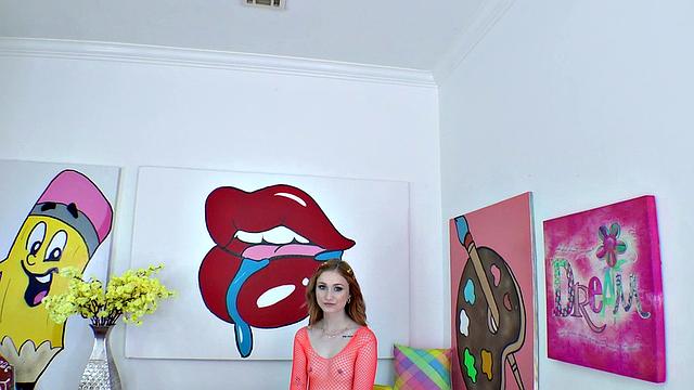 Slutty Scarlet Takes Big Dick