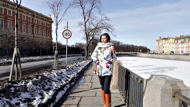 Cute girl gets her pussy slammed really hard