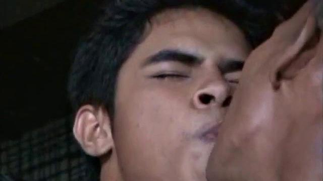 At this quiet restaurant on the outskirts of town, this cute Asian boy orders a threesome, and the waiter starts things off with a cock sucking. He strips the boy naked and in walks another patron, who observes the hot oral sex.