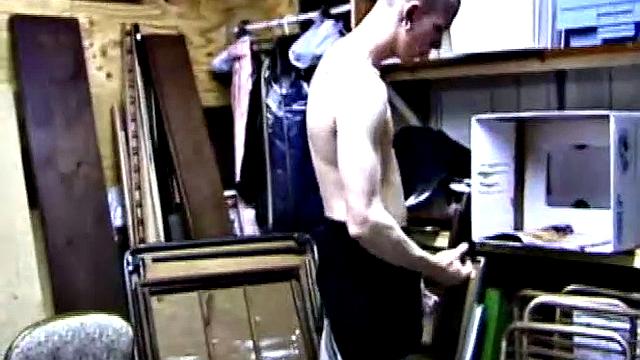 Shane Stroking Off