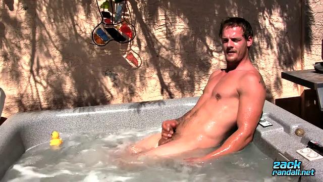 In The Jacuzzi With Stud Jimmy Longdong