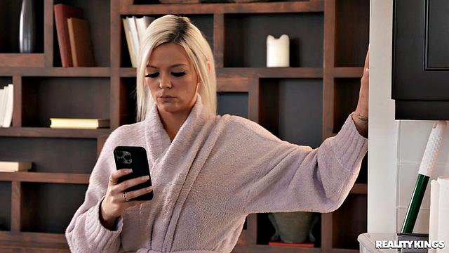 Sneaky Cheating With The Cleaner