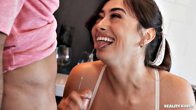 Sneaky Cheating With The Cleaner