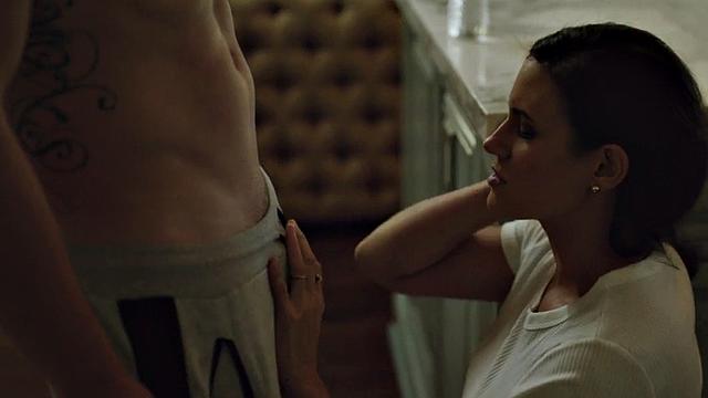 Sinful bigtitted stepmom rides stepson cock passionately