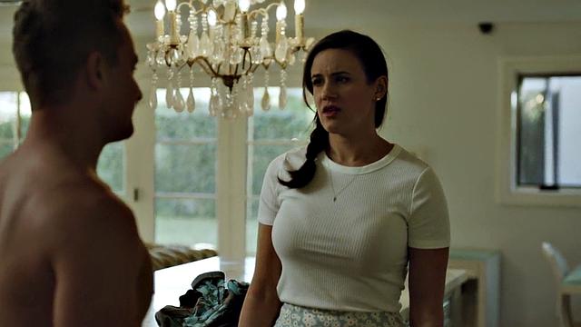 Sinful bigtitted stepmom rides stepson cock passionately