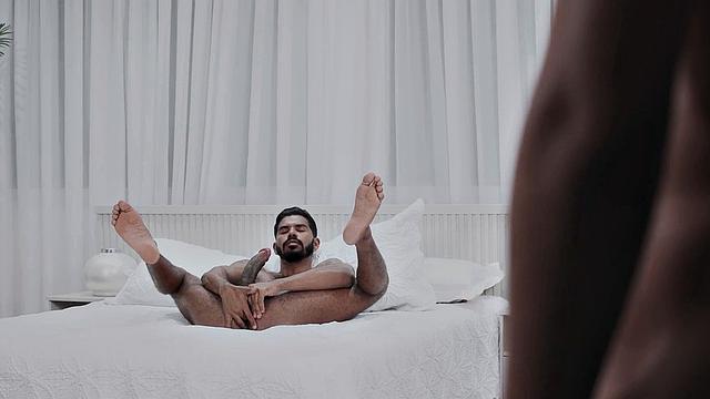 Hispanic stud rimmed and analsmashed after teasing