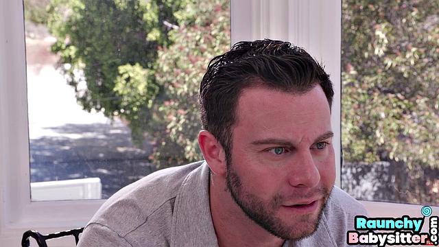 Big-titted nanny pounded in threesome by boss