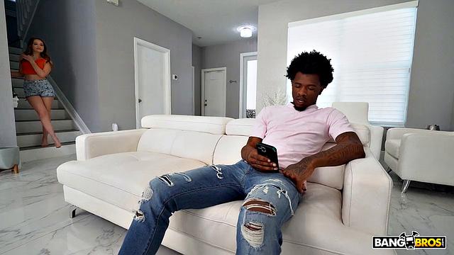 Step Sister Worships My Dick