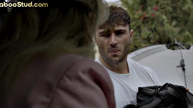 Rimming stepdaddy fucked by stepson after blowjob