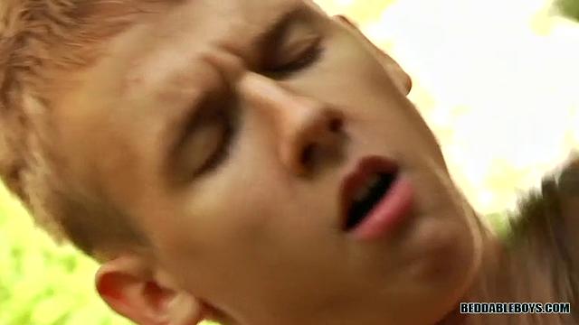 Swapping Naked Cocks In The Sun - Chris Hollander & Danton Gary