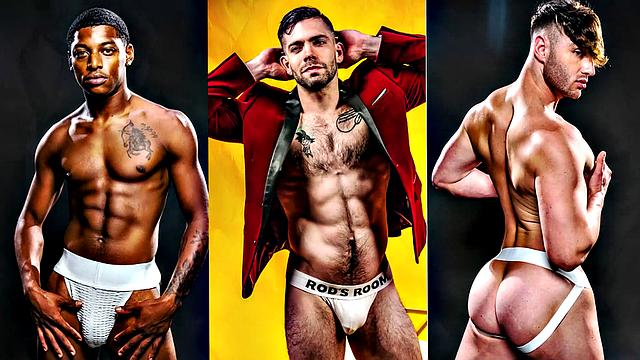 Бен Мастерс страстно отдается мощному bbc ДеАнджело Джексона