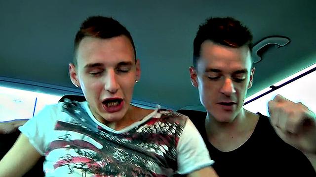 Hot Boy Troy Gets Picked Up - Troy Henley, Reece Bentley & Sean McKenzie