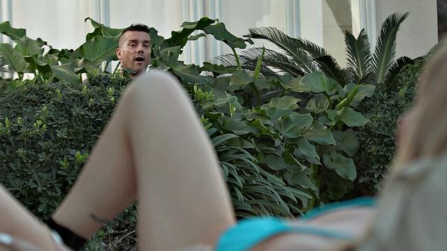 Bella Rose Hot Blonde in a Bikini Loves Being Watched Masturbating by Ramon Nomar