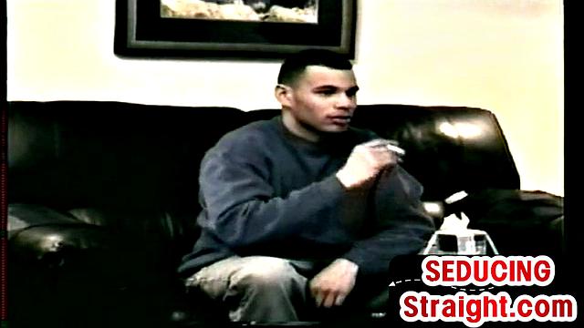 Vintage str8 stud gets HJ from horny guy