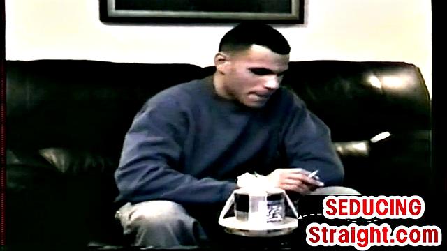 Vintage str8 stud gets HJ from horny guy