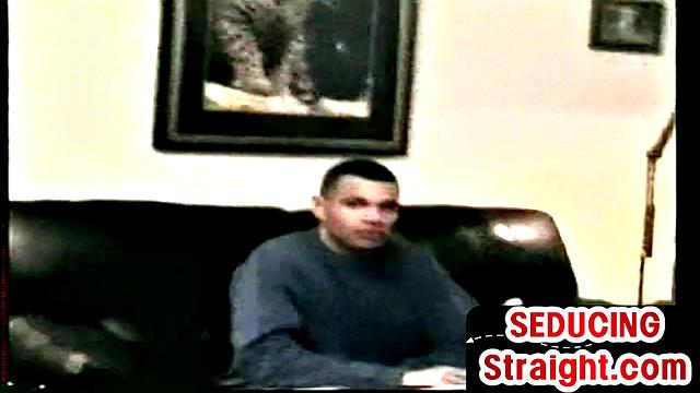 Vintage str8 stud gets HJ from horny guy