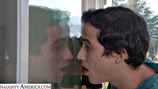 Reagan Foxx needs young cock!!