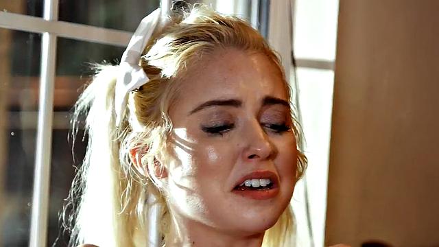 Petite 21yo fucked by boss after bj