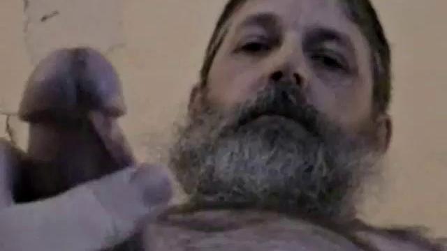 Our host met Bobby at a convenience store and gave him his card. This bearded redneck truck driver called later, wanting to hook up. From his appearance, one might assume Bobby is a top, but not so.