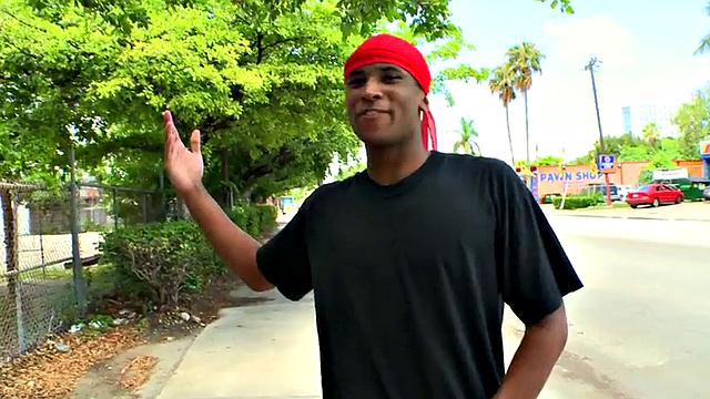 Black bottom picked up and fucked in doggystyle by white guy