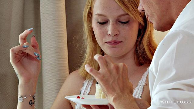 Cute teen explores naughty fantasies